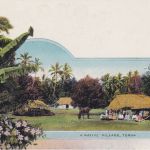 Tonga Ganzsache/ppc ca. 1898 A Native Village