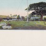 Tonga Ganzsache/ppc ca. 1898 The British Residency