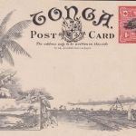 Tonga Ganzsache/ppc ca. 1898 The British Residency