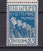 Fiume C.E.I. 130 a postfr./mnh Militärpost 1920