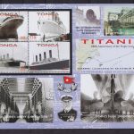Tonga 1778/1781 postfr./mnh Titanic Schiffe ungez.IMPERF. 2012