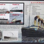 Niuafo`ou 469/472 postfr./mnh Titanic Schiffe ungez.IMPERF.