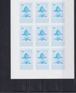 Mongolei postfr./mnh 65 mini sheets incl. proofs Orchids 1997