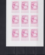 Mongolei postfr./mnh 65 mini sheets incl. proofs Orchids 1997