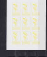 Mongolei postfr./mnh 65 mini sheets incl. proofs Orchids 1997
