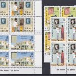 Montserrat postfr./mnh Lot aus 1979/1990