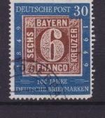 Bund 115 IV gest. PF brauner Balken rechts neben in Kreuzer Michel 300 €