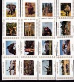 Umm al Qiwain 1002/1017 B de Luxe Blocks postfr./mnh Tiere animals 1972