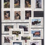 Umm al Qiwain 1130/1145 A+B de Luxe Blocks postfr./mnh Tiere animals 1972