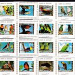 Umm al Qiwain 1242/1257 A+B de Luxe Blocks postfr./mnh Vögel birds 1972