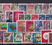 Bund 1966/1977 gest. kpl. mit Gummi