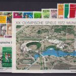 Bund 1966/1977 gest. kpl. mit Gummi