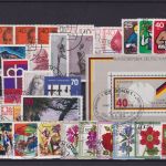 Bund 1966/1977 gest. kpl. mit Gummi
