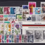 Bund 1966/1977 gest. kpl. mit Gummi