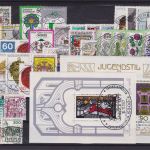 Bund 1966/1977 gest. kpl. mit Gummi