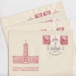 DDR W Zd 22/23 je zwei verschiedene FDC Michel 290 €