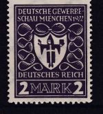 Deutsches Reich 200 b postfrisch Gewerbeschau 1922 gepr.