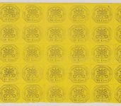 Italian Ancient States 1867 - block of 40 stamps - Michel no. 17