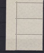 Italy 1966 - corner strip of three with error printing - C.E.I. 1048 a