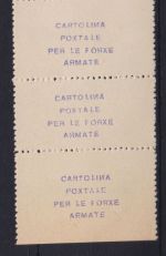 Italy 1941 - ITALIAN CORPS IN RUSSIA strip of 4 - C.E.I. 4a