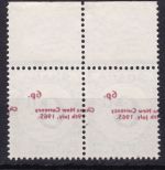 Ghana Porto 14 b postfr./mnh Aufdruck karminbraun 1965