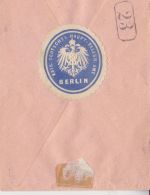Rohrpost-Brief Postsache Kais. Deutsches Haupt-Telegrafenamt Berlin 1905