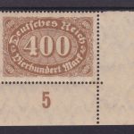 Deutsches Reich 222 b postfr. Eckrand gepr. Oechsner BPP