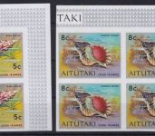 Aitutaki 94/105 postfr./mnh Meerestiere 1974 ungez.IMPERF.