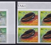 Aitutaki 94/105 postfr./mnh Meerestiere 1974 ungez.IMPERF.