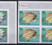 Aitutaki 94/105 postfr./mnh Meerestiere 1974 ungez.IMPERF.