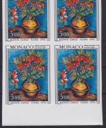 Monaco Yvert 1056 postfr./mnh Blumen flowers 1976 ungez.IMPERF.