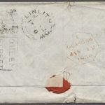 Great Britain 1849/1850 - letter from Acapulco to Linlithgow