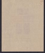 Libanon Block 12 a postfr. Weltpostverein UPU 1949