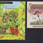 Blumen, Pflanzen und Pilze 33 postfr. Blöcke aus aller Welt
