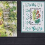 Blumen, Pflanzen und Pilze 33 postfr. Blöcke aus aller Welt