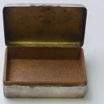 1. Preis Gemischtes Doppel Spiel Pasing 1914 versilberte Dose