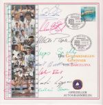 Autogrammbelege der Goldmedaillengewinner Olympiade Barcelona 1992