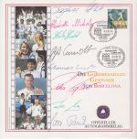 Autogrammbelege der Goldmedaillengewinner Olympiade Barcelona 1992