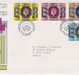 GB Sammlung von 24 FDCs 1977 Queen's Silver Jubilee Tour Cover
