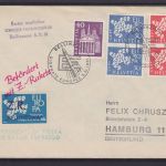 Schweiz Erster Postraketenflug 1961