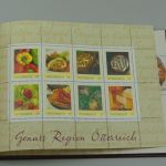 Österreich Briefmarkenbuch Köstliches Österreich