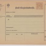 Österreich Post-Begleitadresse 10 h 1899