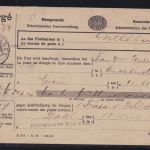 Schweiz Einzugsmandat Basel - Entlebuch 1889