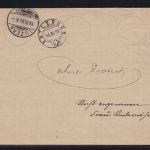 Schweiz Einzugsmandat Basel - Entlebuch 1889