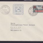 Schweiz Flugpost Sonderflug Luzern - Zürich 1938