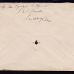 Brief von der SMS Schwaben 1911