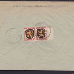 Rheinland-Pfalz MiF mit Franz. Zone R-Brief Trier - Atzenbach 1947