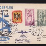 Sonderflug Hannover - Brüssel 1956 SABENA