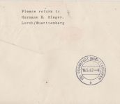 Lufthansa Boeing 720 B Erstflug Johannesburg - Frankfurt 1962