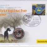 Numisbrief 5 € Polymer Subtropische Zone 2018